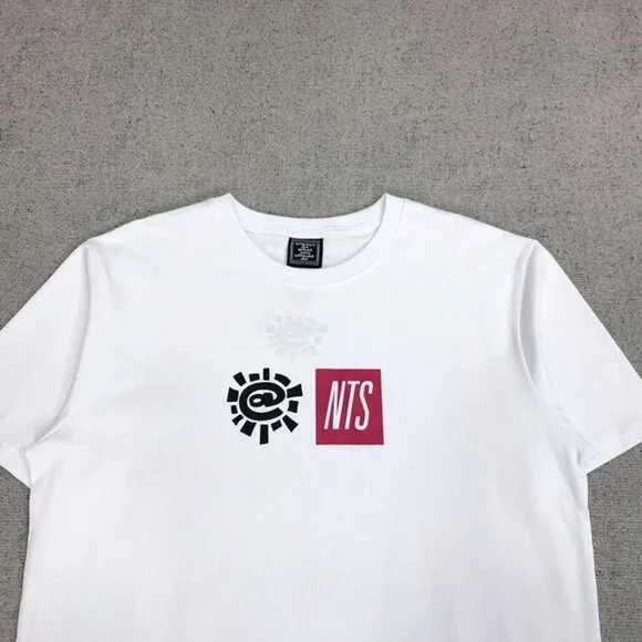Always Brand White Simple Panel Short Sleeve T Shirt